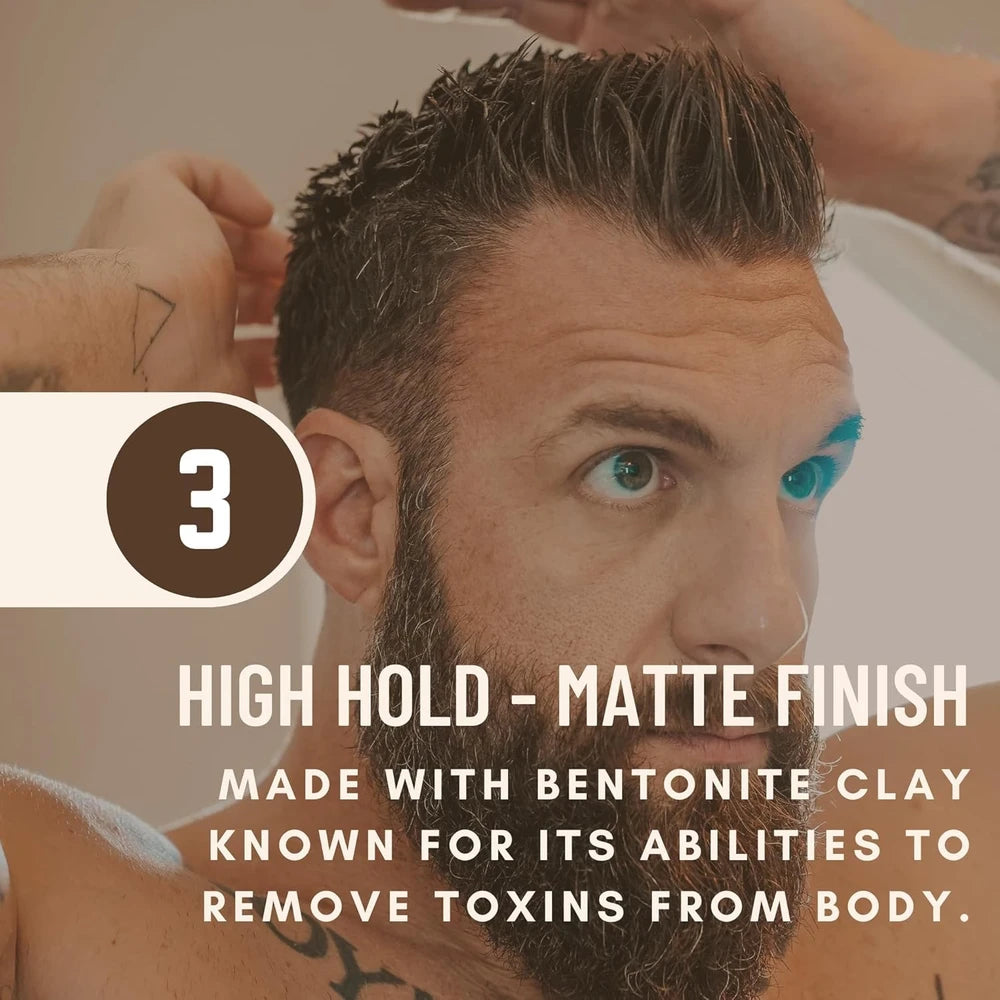Johnny Slicks Organic Clay Pomade