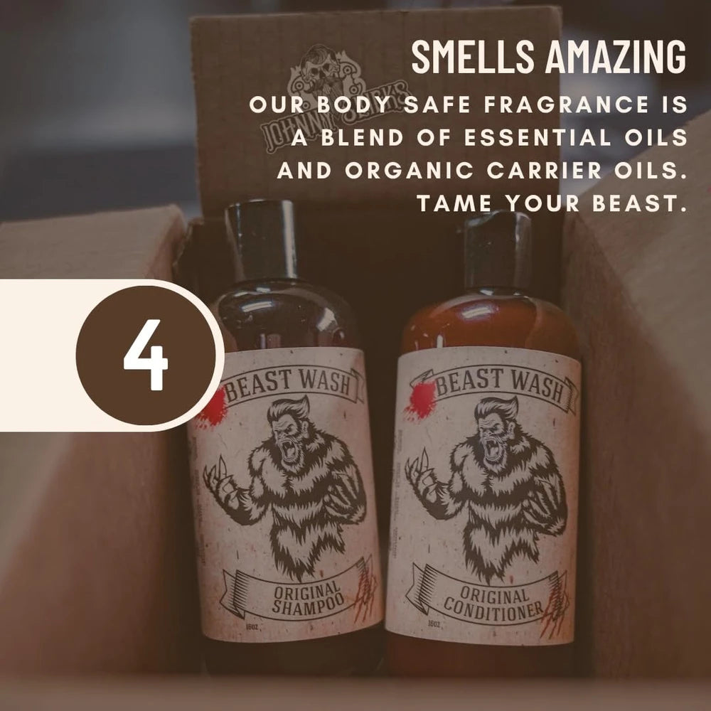 Johnny Slicks Organic Shampoo