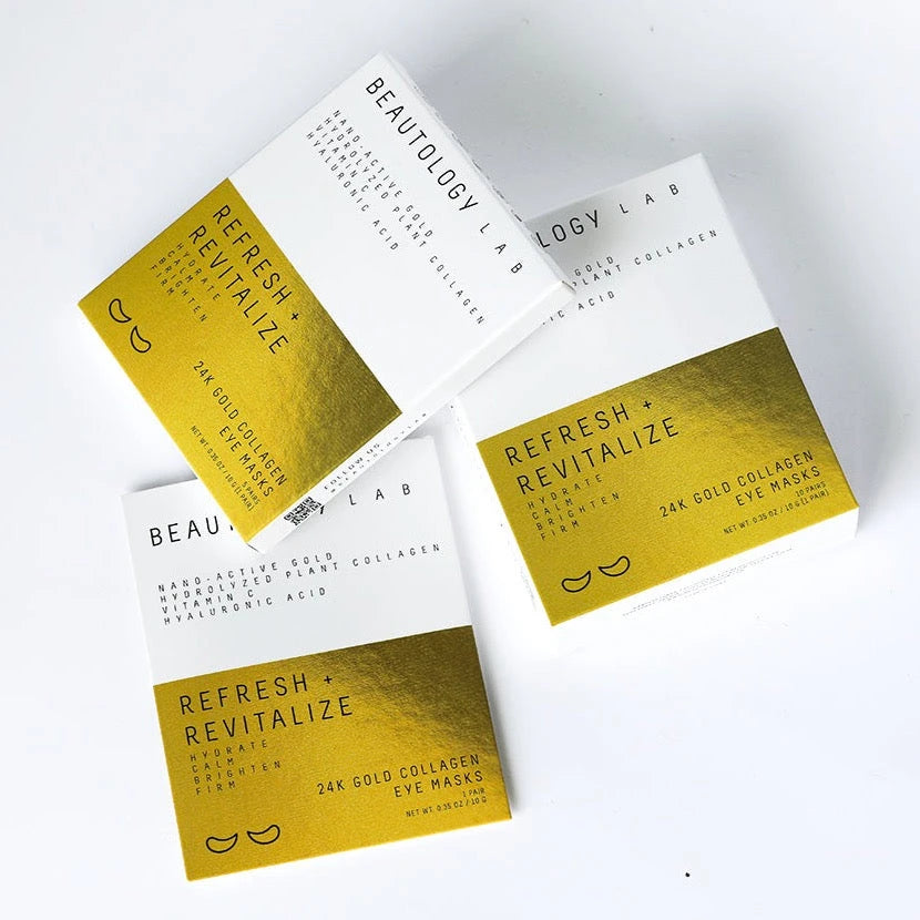 24K GOLD COLLAGEN EYE MASKS